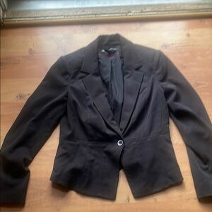 White House Black Market Black Tailored Blazer